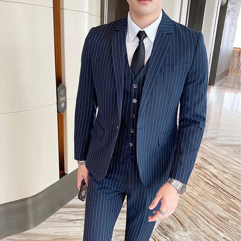 Navy blue 1 button