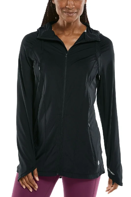 Women's Astir Full-Zip Jacket | Black Striped Jacket Polka Dot Jacket Floral Jacket