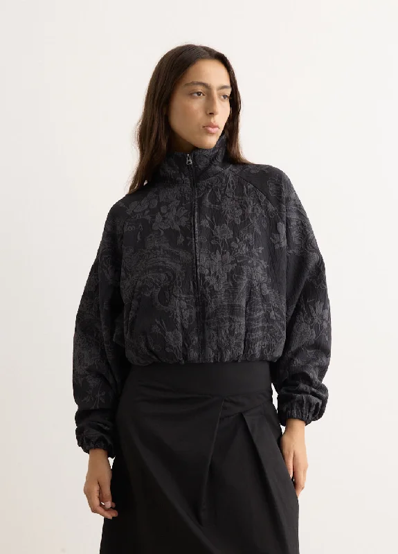 Nike Sportswear Jacquard Track Jacket Wool Jacket Cashmere Jacket Tweed Jacket