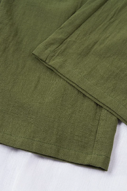 Relaxed Fit Pocket Trousers Trousers High Rise Slim Fit