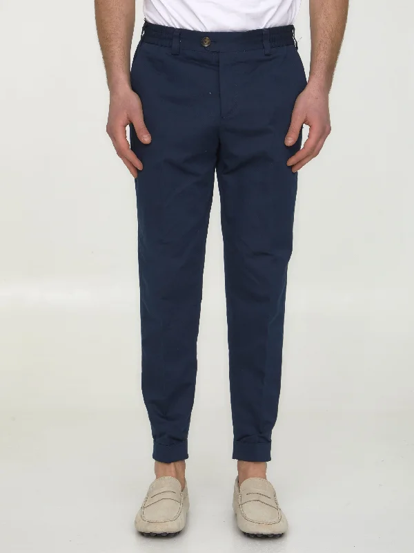Cotton And Linen Trousers Trousers Designer Luxury