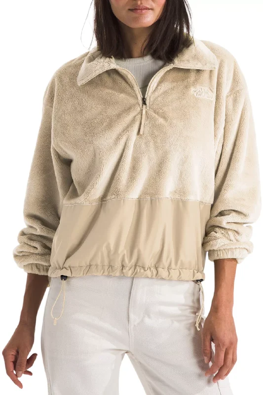 Novelty Osito Jacket [White Dune] Notch Collar Peter Pan Collar Cowl Neck