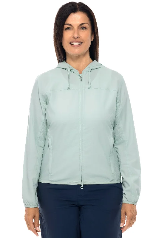 Women's Arcadian Packable Sunblock Jacket | Misty Aqua Mesh Jacket Canvas Jacket Denim Jacket Women's Arcadian Packable Sunblock Jacket | Misty Aqua Mesh Jacket Canvas Jacket Denim Jacket