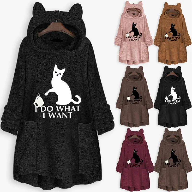 Pullover cat sweater Leg Sleeve Comfort