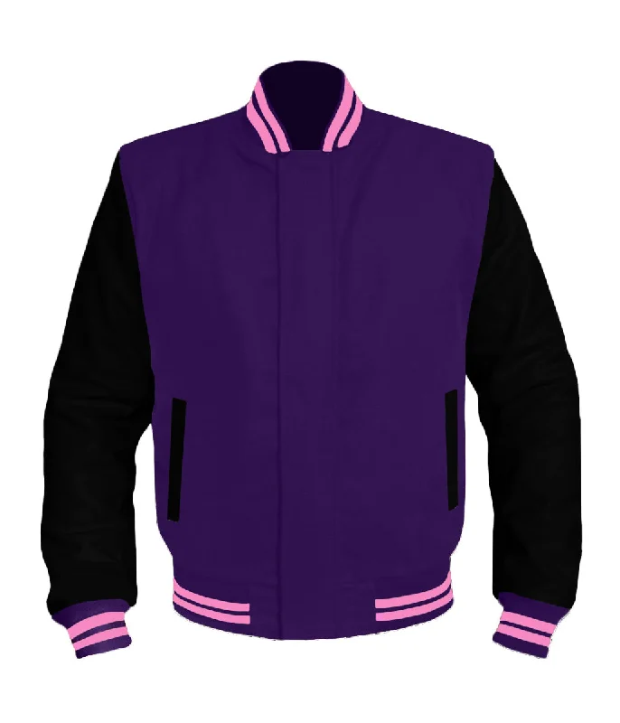 Original American Varsity Black Leather Sleeve Letterman College Baseball Women Wool Jackets #BSL-PKSTR-BZ Wool Fabric Cashmere Fabric Tweed Fabric Original American Varsity Black Leather Sleeve Letterman College Baseball Women Wool Jackets #BSL-PKSTR-BZ Wool Fabric Cashmere Fabric Tweed Fabric