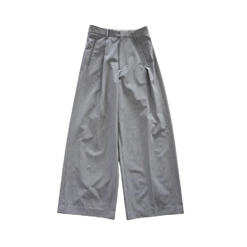 MM6 Pleated Trousers - Women's 40 Trousers Mesh Breathable