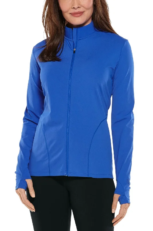 Women's Helani Water Jacket | Baja Blue Striped Jacket Polka Dot Jacket Floral Jacket Women's Helani Water Jacket | Baja Blue Striped Jacket Polka Dot Jacket Floral Jacket