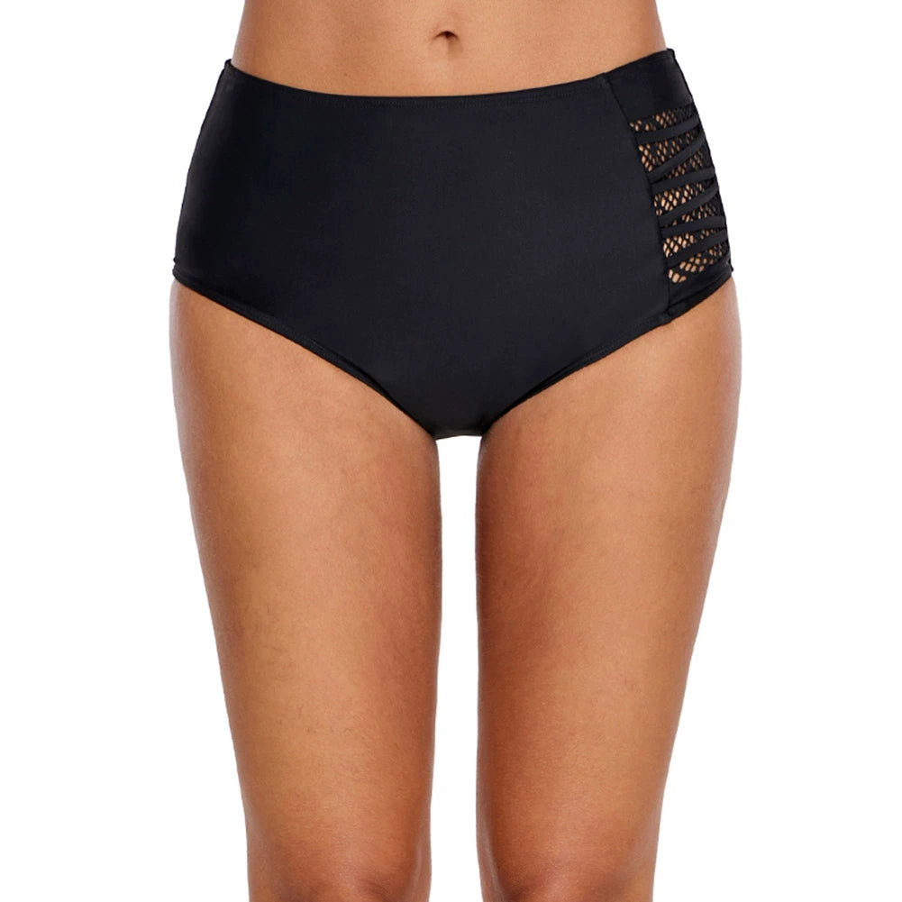 Dillamon European and American Bikini Swimming Trunks Triangle High-Waisted Trousers Black Hot Spring Shorts Vacation Beach Pants Trousers Favorite Customer