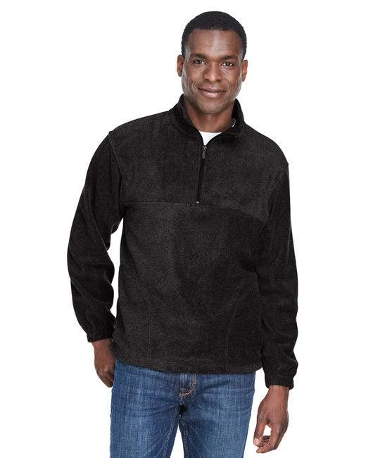 Harriton Adult 8 oz. Quarter-Zip Fleece Pullover M980 Cold Shoulder Design