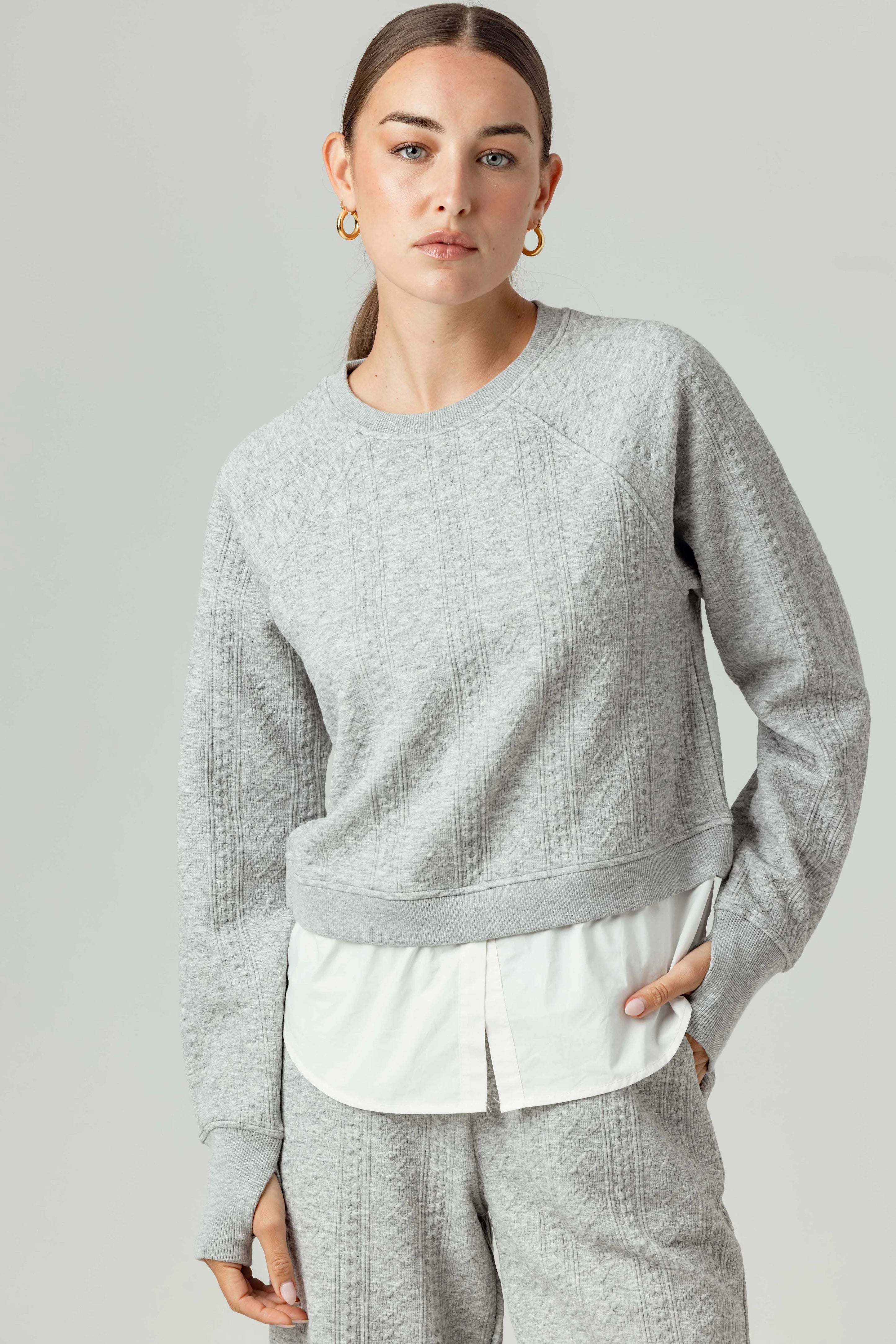 Mor Pullover Boat Neck Sweater