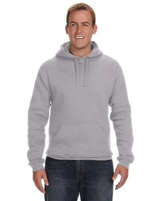 J America Adult Premium Fleece Pullover Hooded Sweatshirt JA8824 Sheath Sleeve Elegant J America Adult Premium Fleece Pullover Hooded Sweatshirt JA8824 Sheath Sleeve Elegant