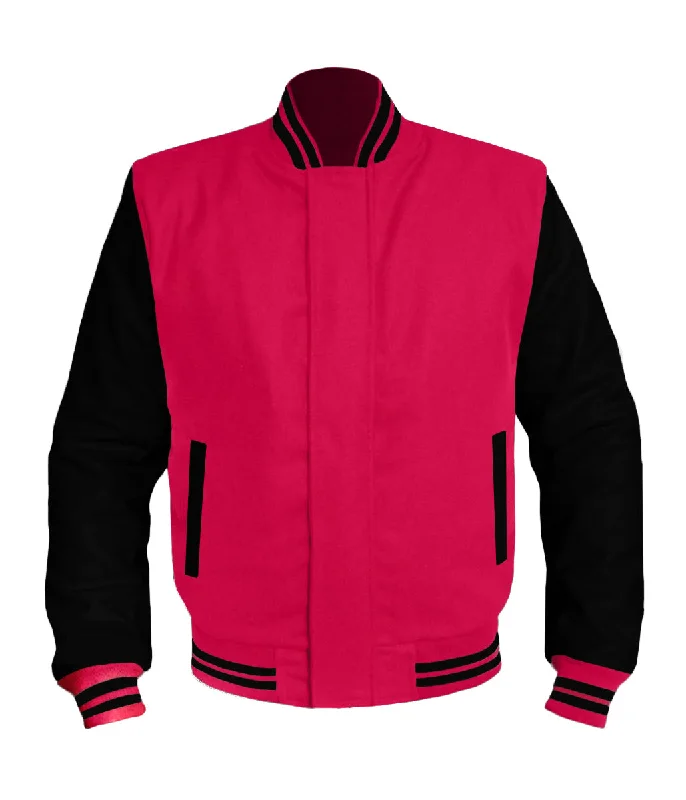 Original American Varsity Black Leather Sleeve Letterman College Baseball Women Wool Jackets #BSL-BSTR-BZ Nylon Fabric Polyester Fabric Spandex Fabric Original American Varsity Black Leather Sleeve Letterman College Baseball Women Wool Jackets #BSL-BSTR-BZ Nylon Fabric Polyester Fabric Spandex Fabric