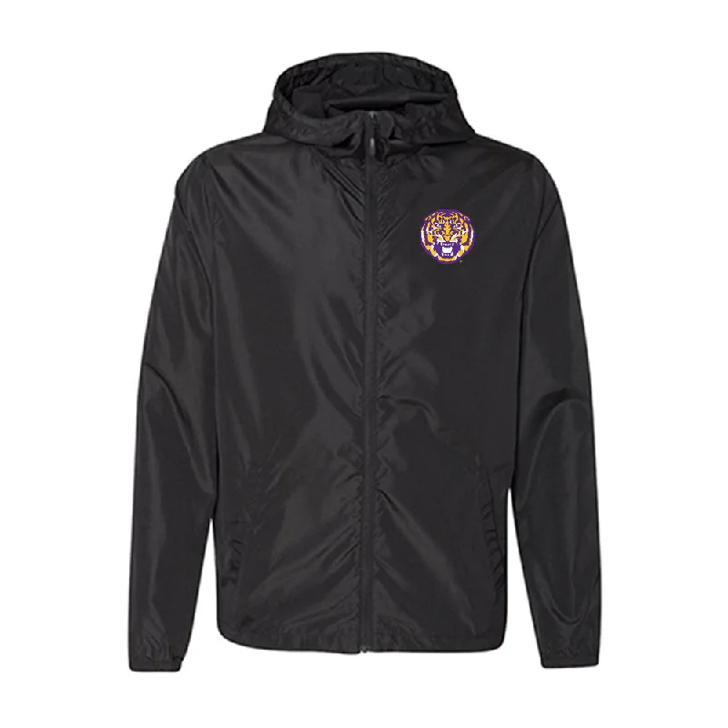LSU - NCAA Women's Gymnastics : Ashley Cowan - Windbreaker Jacket Embroidered Jacket Appliqued Jacket Beaded Jacket LSU - NCAA Women's Gymnastics : Ashley Cowan - Windbreaker Jacket Embroidered Jacket Appliqued Jacket Beaded Jacket