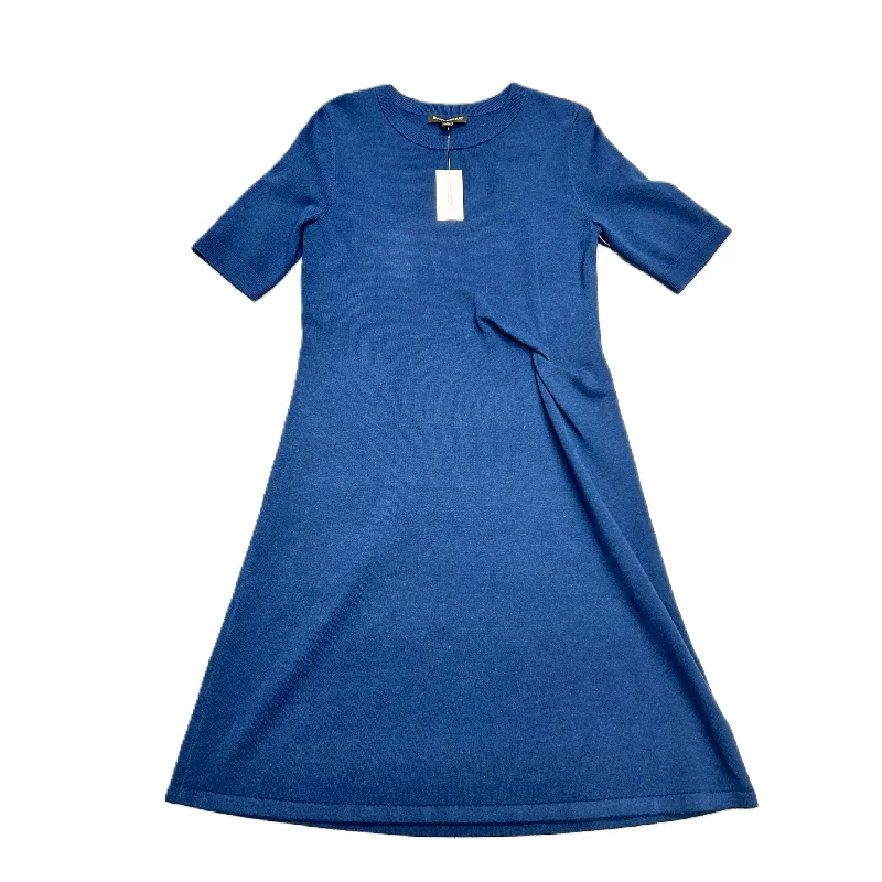 Dress Sweater By Banana Republic In Navy, Size: S Terry Blend Velvet Blend Canvas Blend Dress Sweater By Banana Republic In Navy, Size: S Terry Blend Velvet Blend Canvas Blend
