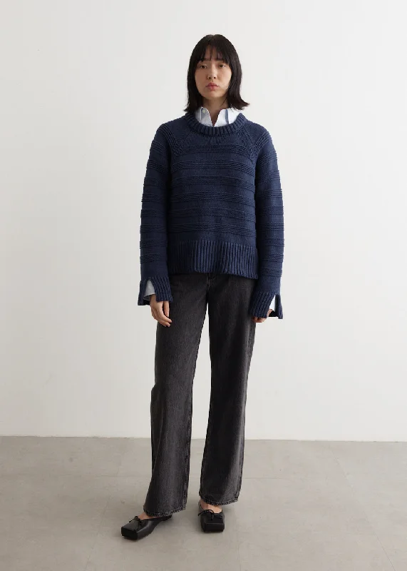 Thais Pullover Sweater Set Sleeve Pullover