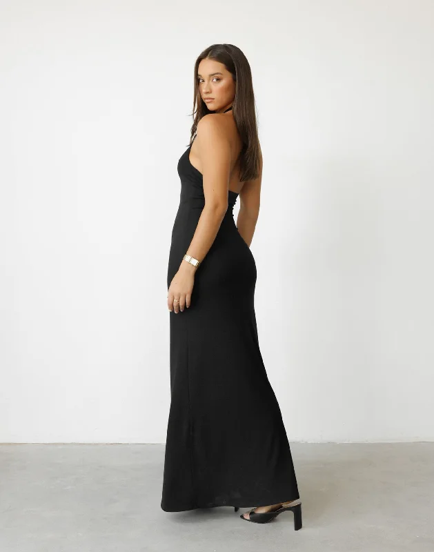 Arwen Maxi Dress (Black)