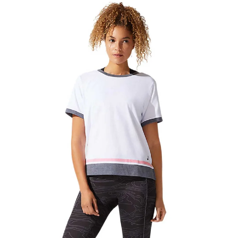 Asics - Women's Colour Block Short Sleeve T-Shirt (2032B795 102)