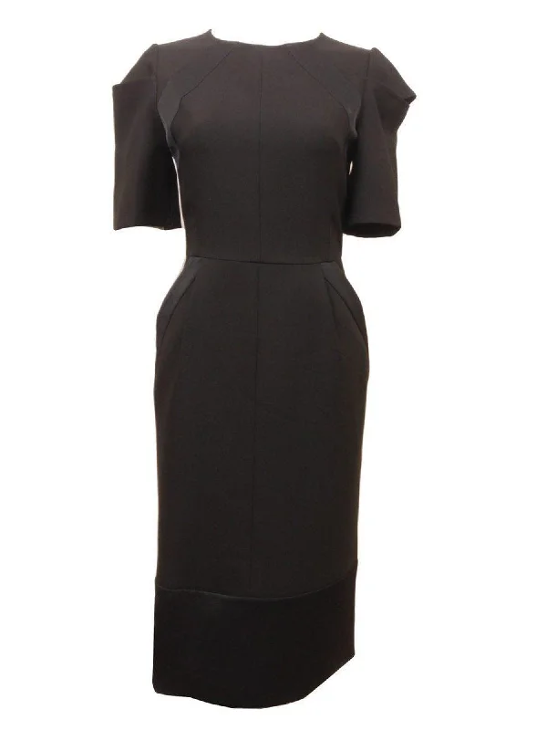 Kameya Black Sheath Dress