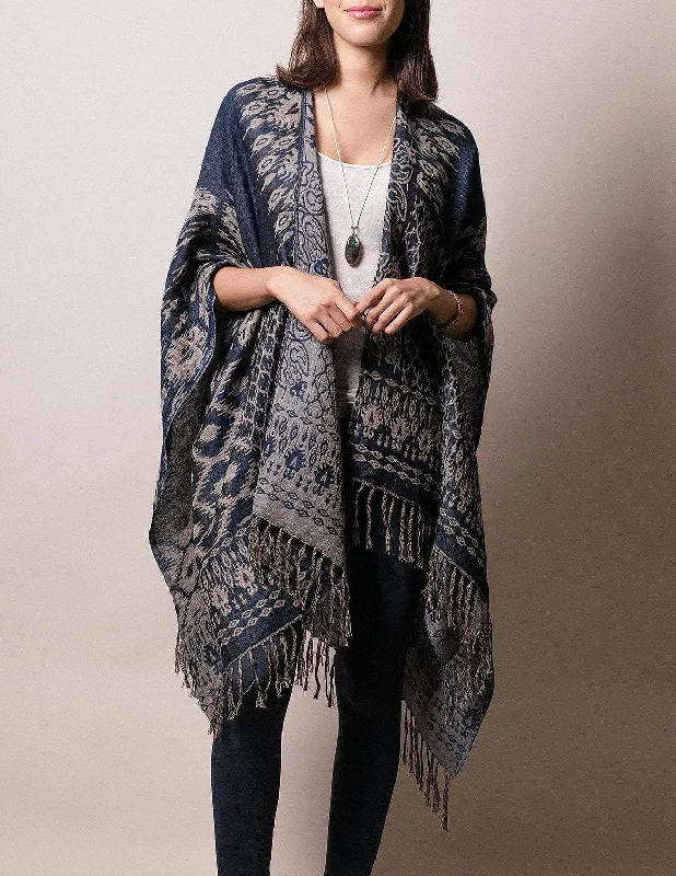 Fair Trade Rajasthani Wrap - Indigo