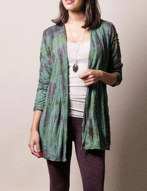 Jaya Tie-Dye Wrap - Ivy