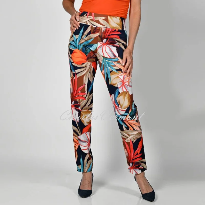 Frank Lyman Tropical Print Trouser - Style 236309