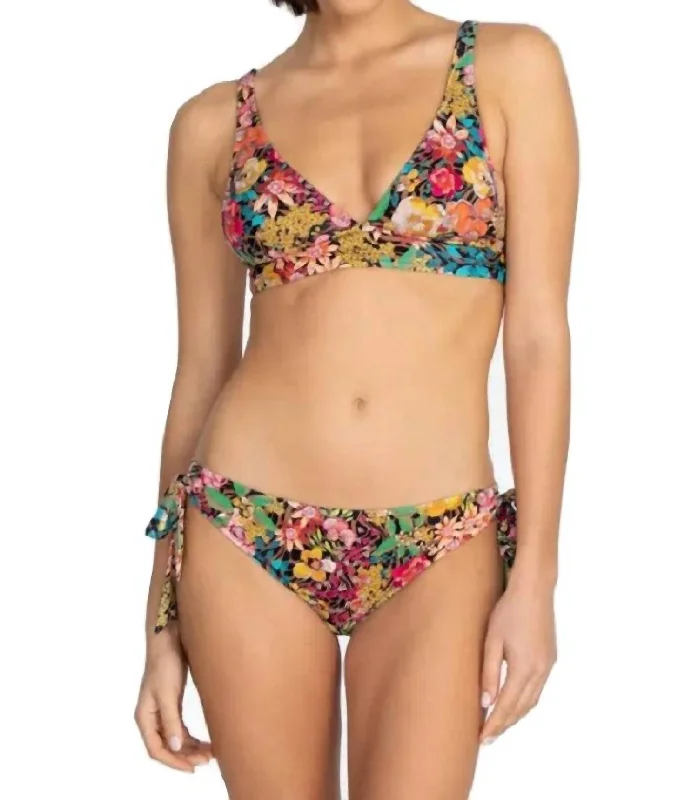 Millo Halter Bikini Top In Multi