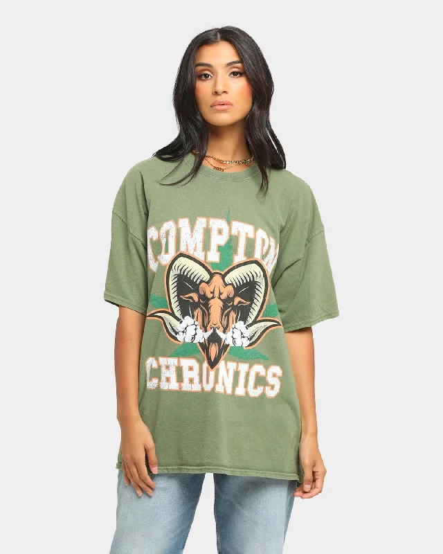 Goat Crew Compton Chronics Vintage T-Shirt Military