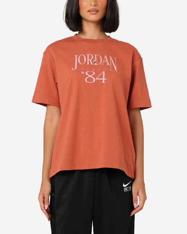 Jordan Women's Heritage Graphic T-Shirt Dusty Peach/Sail