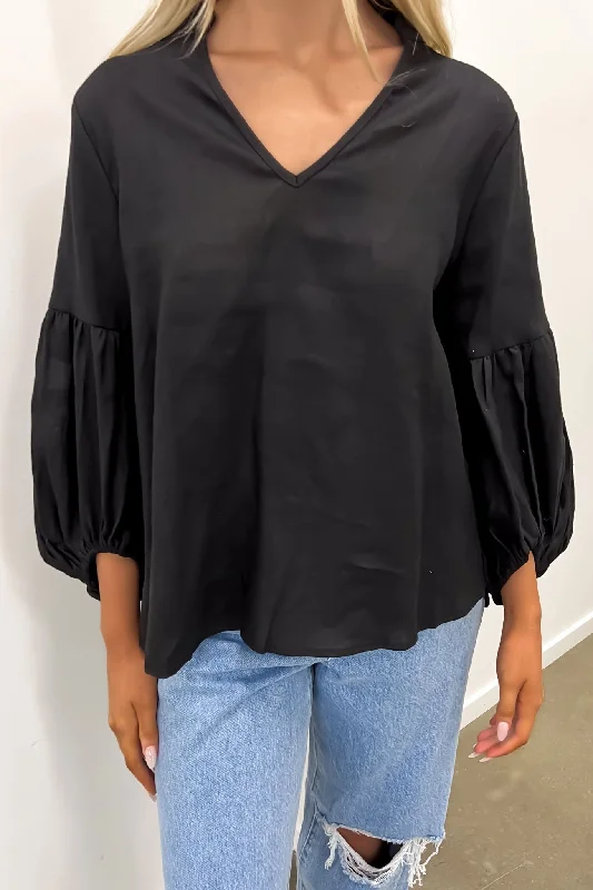 Madison Top Black