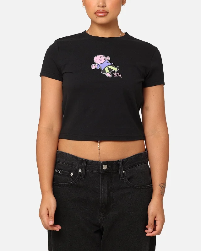 Stüssy Women's Dollie Slim T-Shirt Black