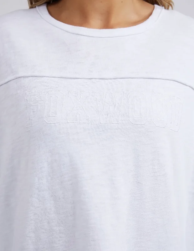 Throw On Tee - White