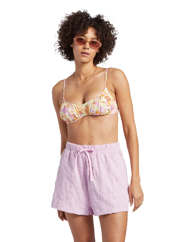 Loosen Up Shorts in Lilac Smoke