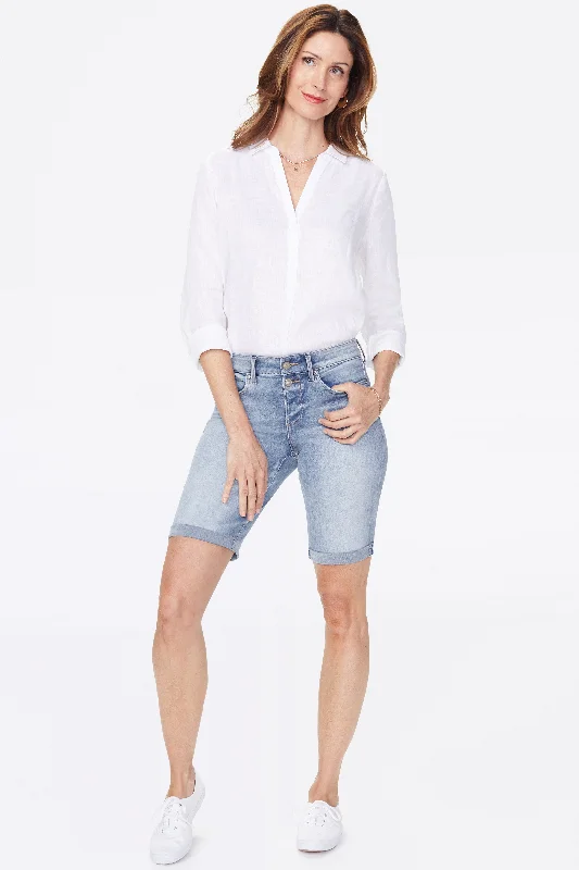 Briella 11 Inch Jean Shorts - Biscayne