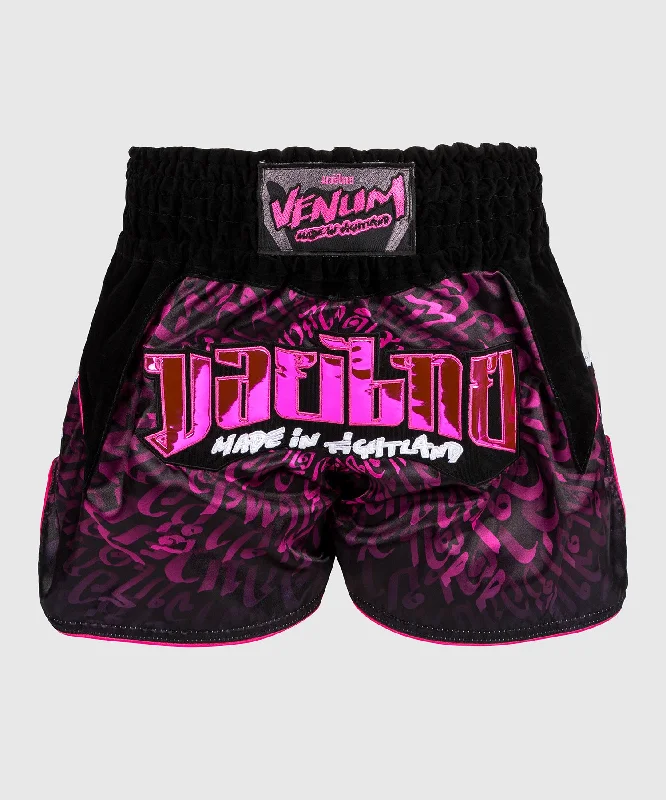 Venum Attack Muay Thaï Short - Black/Pink