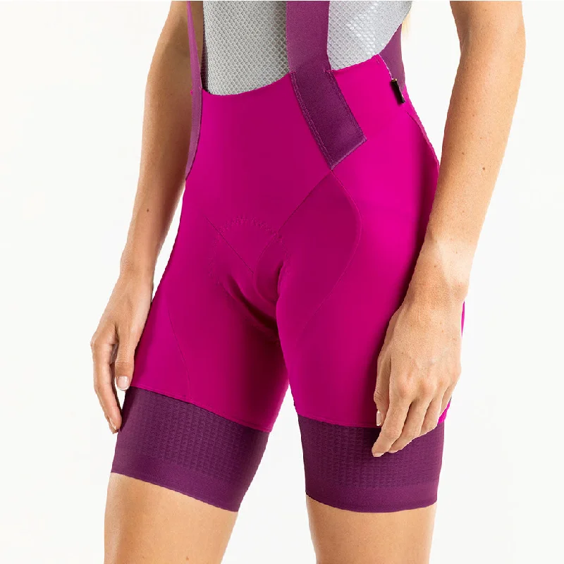 Women's Supremo Bib Shorts (Magenta)